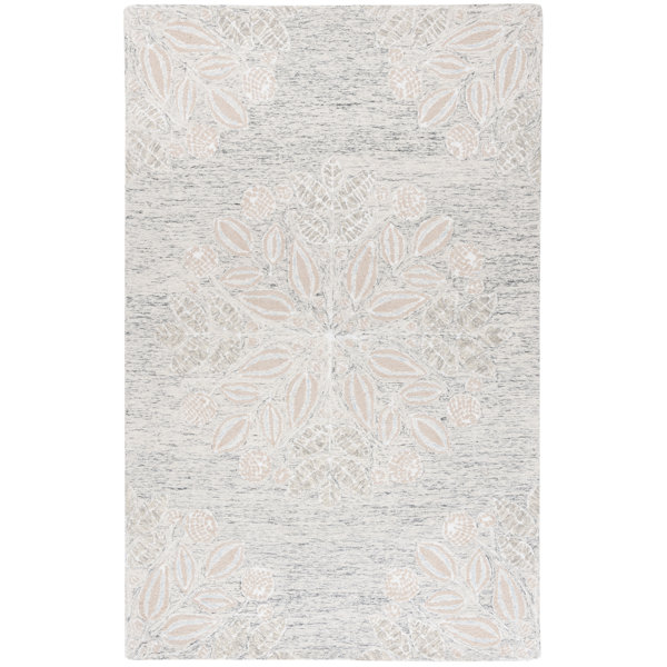 Safavieh Jardin Hand Tufted Floral Rug Wayfair